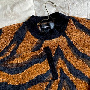 SOLD // 90s Vintage Knit Sadimara Sweater